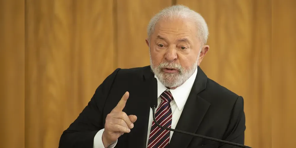 Aeronave transporta o presidente Luiz Inácio Lula da Silva