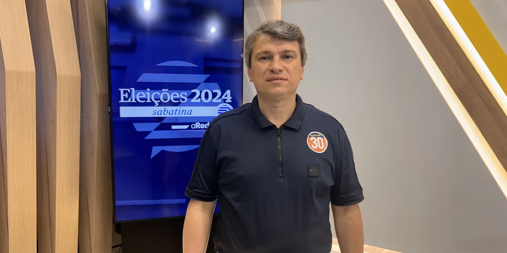 O último entrevistado foi o candidato a prefeito Magno Zanellato (Novo)