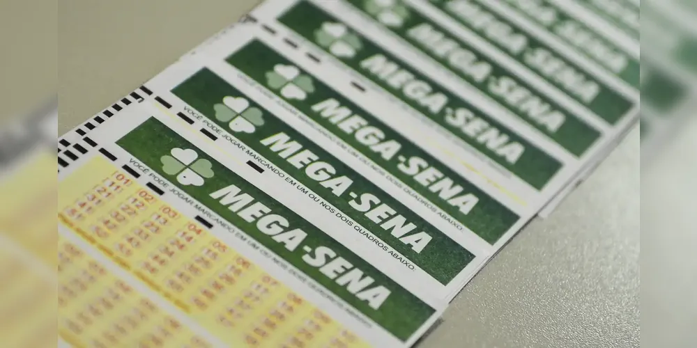 A aposta simples, com seis números marcados, custa R$ 6