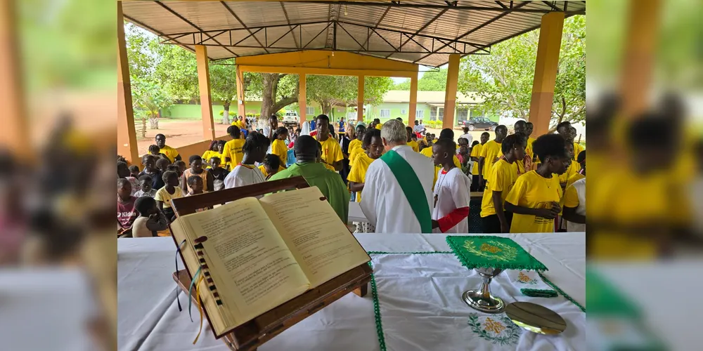 A missão acontece nas esferas espiritual, de educação e saúde