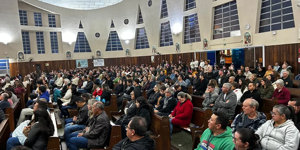 Na paróquia-santuário, as comemorações da padroeira iniciaram nessa quinta-feira (03)