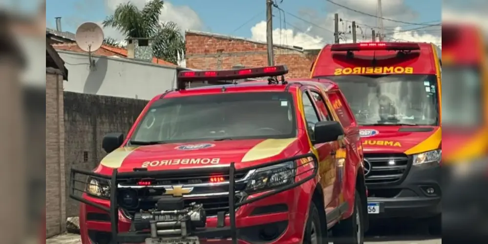 Foram acionadas as equipes do Corpo de Bombeiros, Siate e do Resgate Voluntário Parceiros da Vida