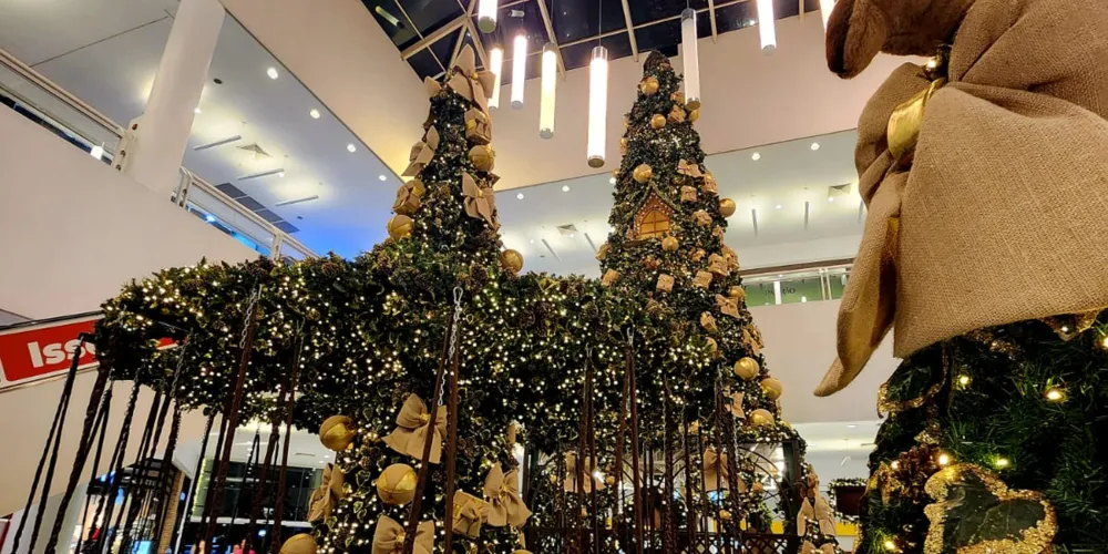 O bom velhinho desembarca no Shopping às 19h30
