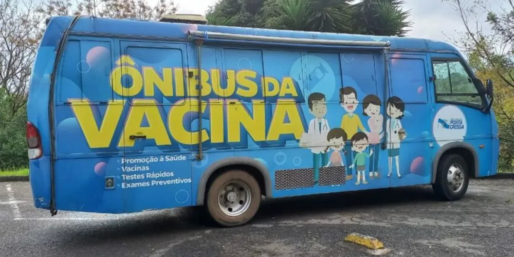 O serviço oferece as vacinas do Calendário Nacional, incluindo a imunização contra a covid-19 e gripe