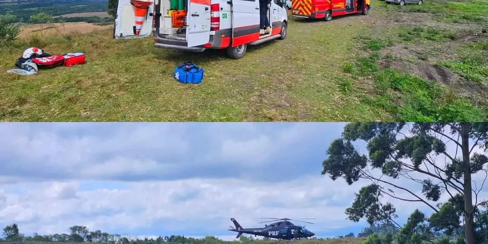 Queda aconteceu na tarde desse domingo (27)