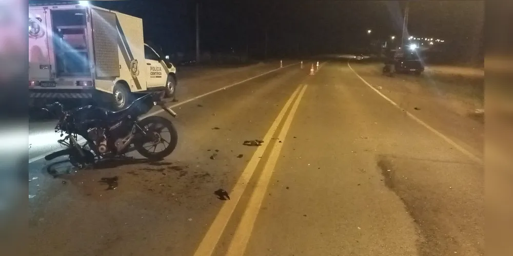 Motociclista de 28 anos morre em acidente na PR-170