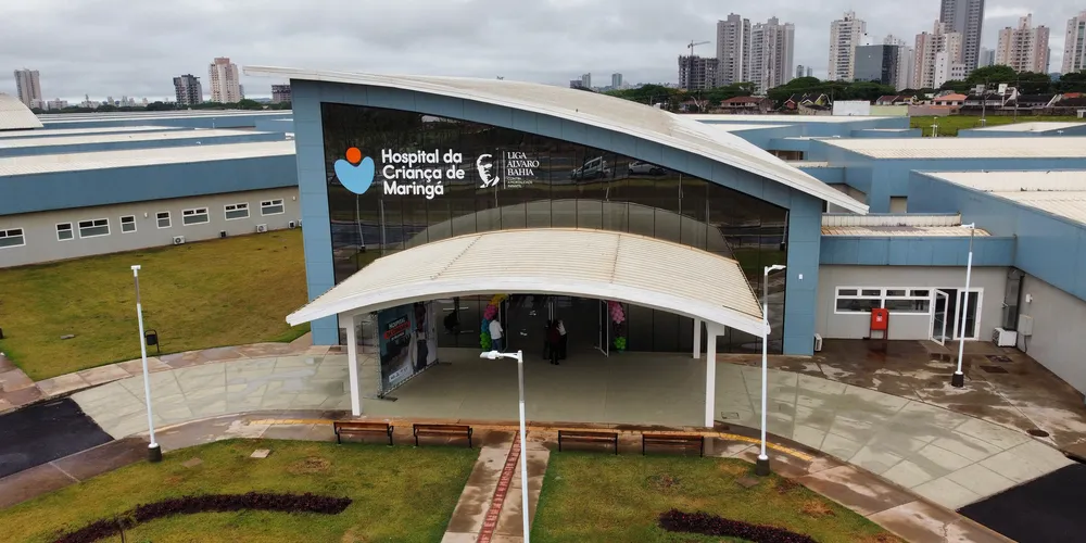 Um dos maiores investimentos feitos pelo Estado para capilarizar a atenção em saúde infantil foi a construção do Hospital da Criança em Maringá