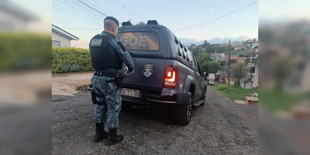 Guarda Municipal prende suspeito de roubo em Ponta Grossa