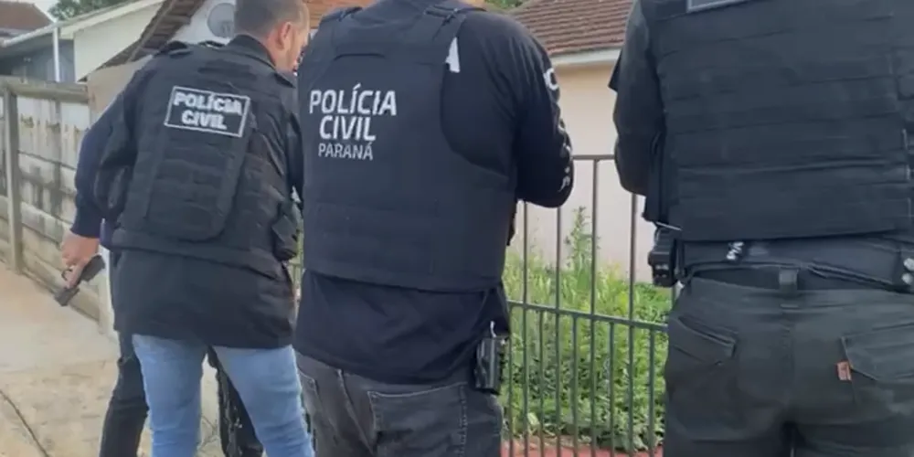 Polícia Civil prende suspeito de envolvimento em homicídios em Ponta Grossa