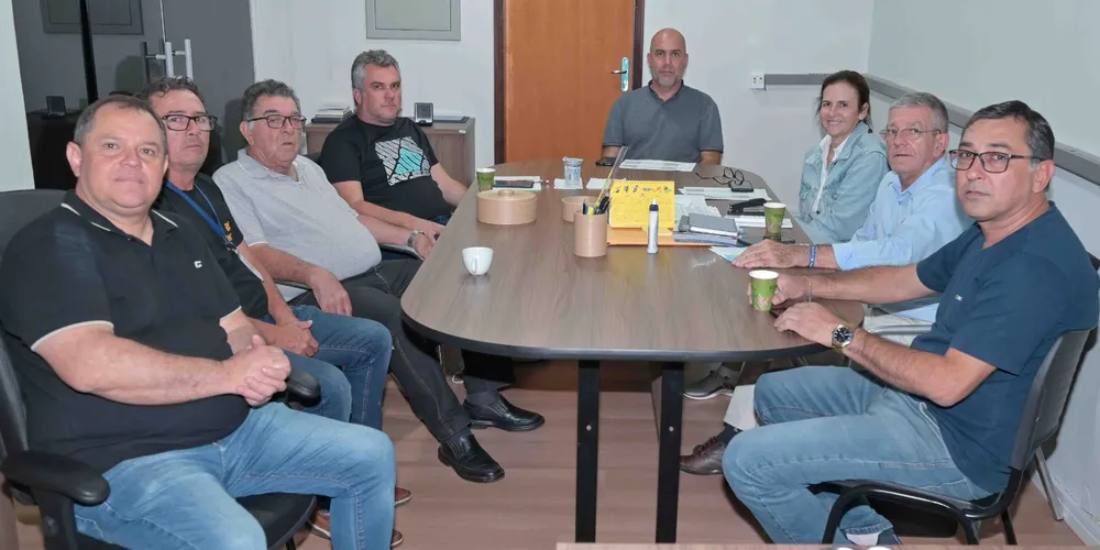 Rita se reuniu com o atual prefeito, Dr. Márcio, e outros representantes da administração municipal