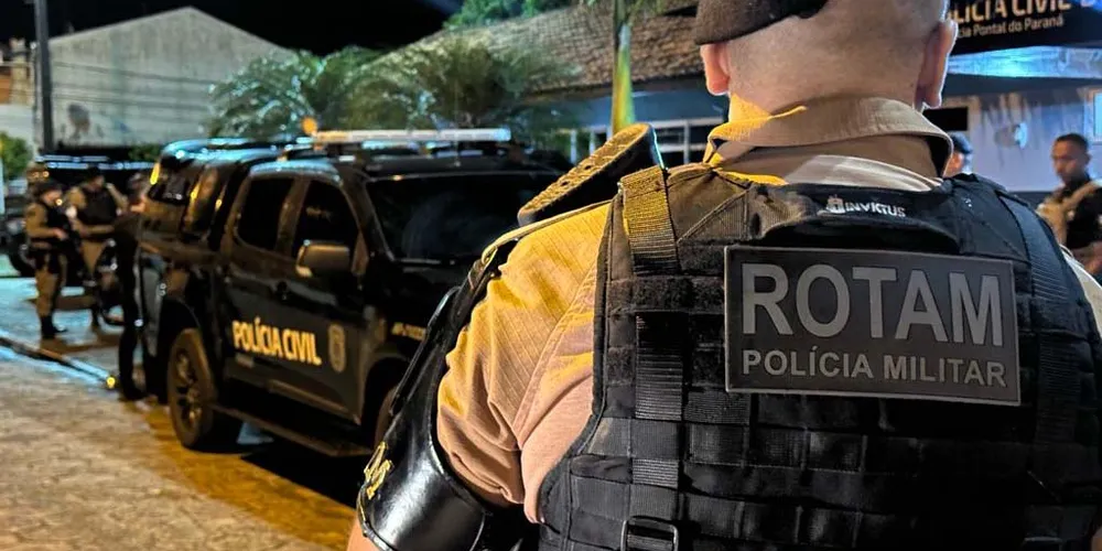 Veículo foi abordado pela Rotam