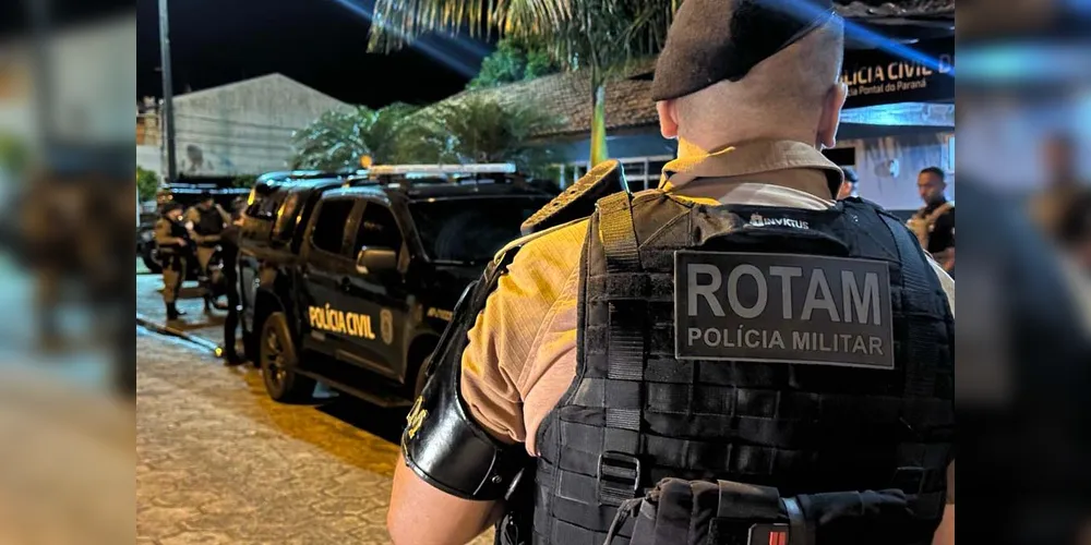 Veículo foi abordado pela Rotam