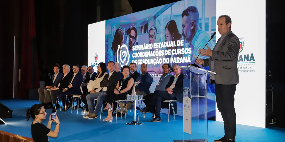Concessão foi anunciada nesta quarta-feira (25) na abertura do Seminário Estadual de Coordenações de Cursos de Graduação do Paraná