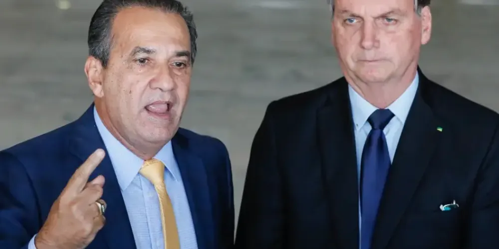 O pastor Silas Malafaia e o ex-presidente Jair Bolsonaro (PL)