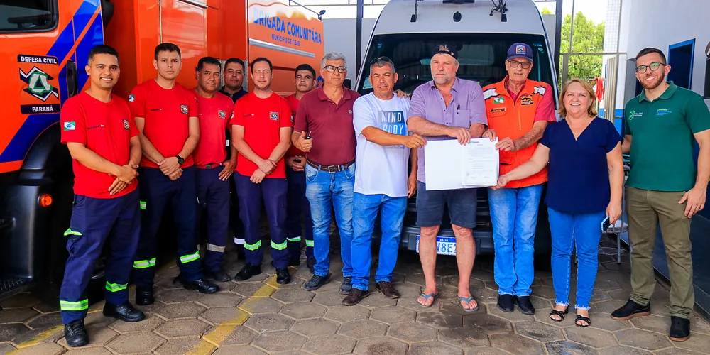 O prefeito Artur Butina agradeceu por todo o trabalho que a equipe vem desempenhando