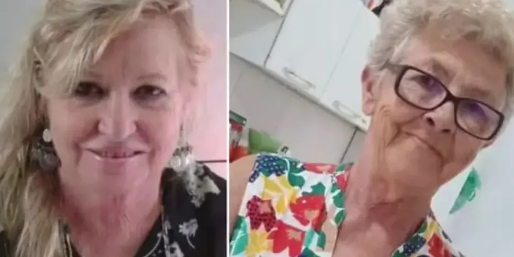 À esquerda, Neide Basso de Oliveira, que morreu; à direita, Neide Rossi Benzi, que está viva