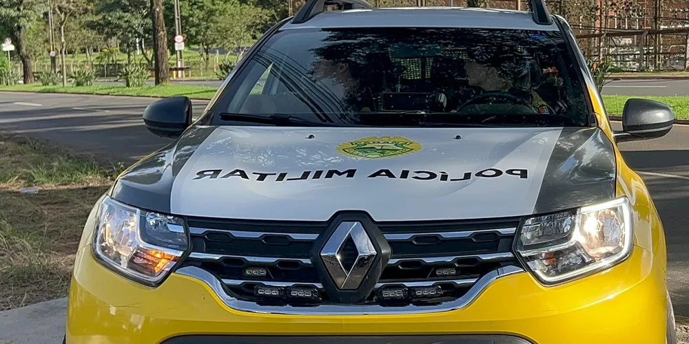 Polícia Militar realizava patrulhamento quando aconteceu a abordagem do suspeito