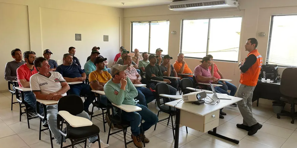 Serão dois dias de formação, com 16 horas de aulas teóricas e práticas