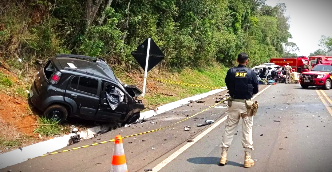 Equipes da Polícia Rodoviária Federal estiveram na ocorrência