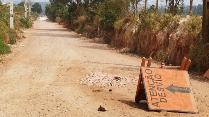 Obras da Estrada de Alagados acontecem de modo lento e aquém do esperado pela Prefeitura de Ponta Grossa