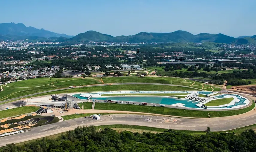 Construído para a Olimpíada de 2016, o Parque Radical faz parte do Complexo Esportivo de Deodoro