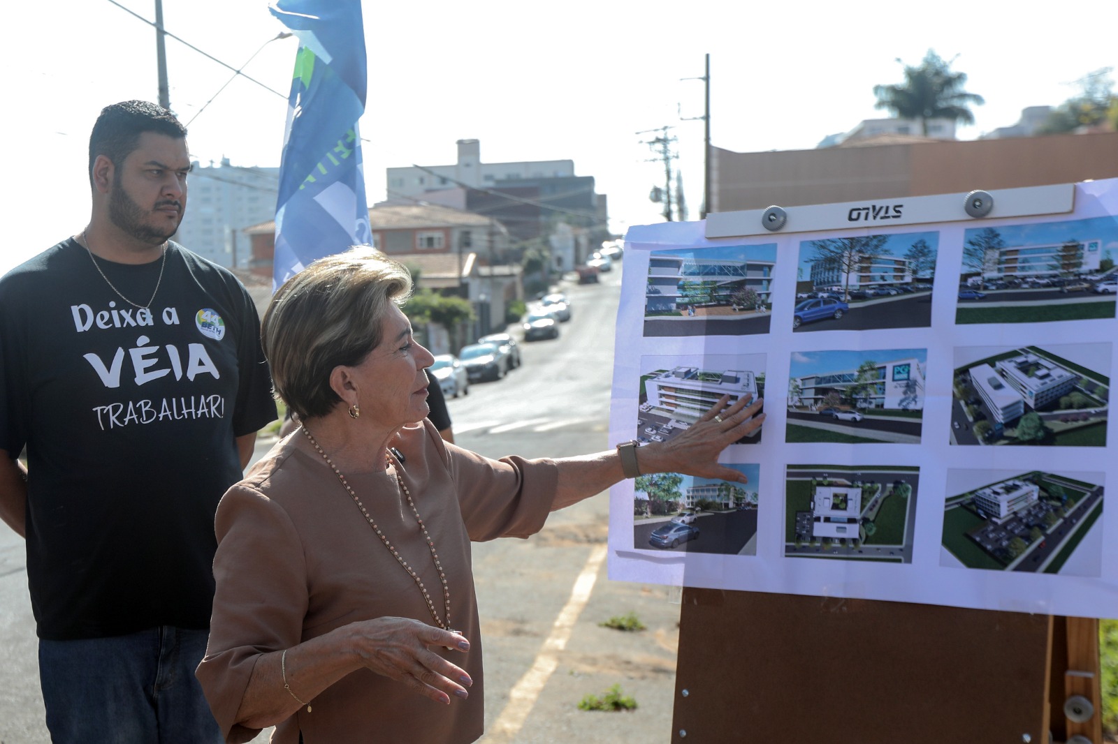 Elizabeth Schmidt (União) projeta novo Centro de Saúde no terreno do antigo Mercado Municipal