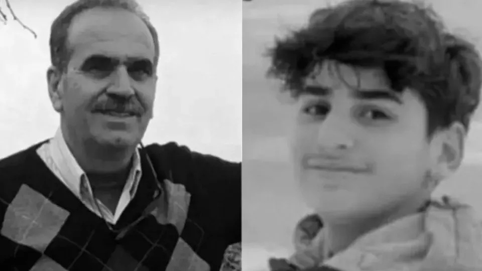 Kamal Hussein Abdallah, de 64 anos, e Ali Kamal Abdallah, 16 anos, foram atingidos por um míssil.