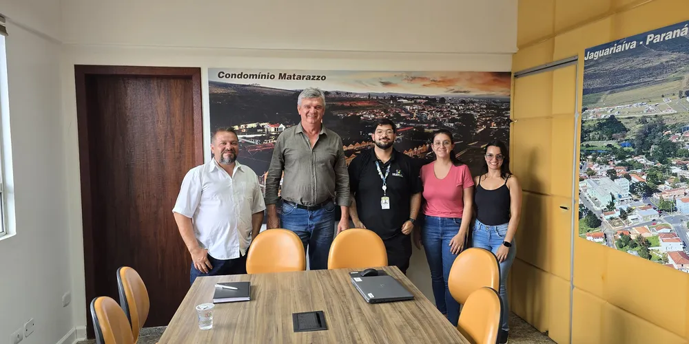 O prefeito Juca Sloboda (PL) participou nesta semana de uma reunião com representantes da Itaipu Binacional