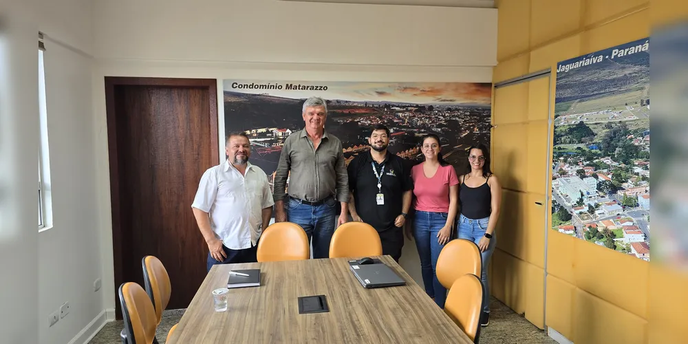 O prefeito Juca Sloboda (PL) participou nesta semana de uma reunião com representantes da Itaipu Binacional