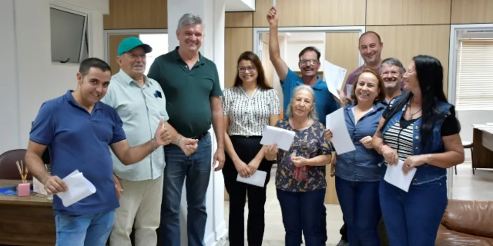 Os ganhadores foram recebidos pelo prefeito José Sloboda nessa quinta (30).