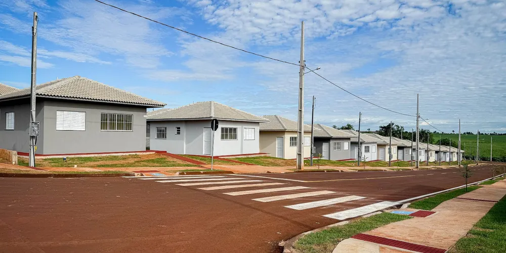 As novas moradias são parte do compromisso de Tibagi em buscar recursos e projetos que atendam às demandas da população