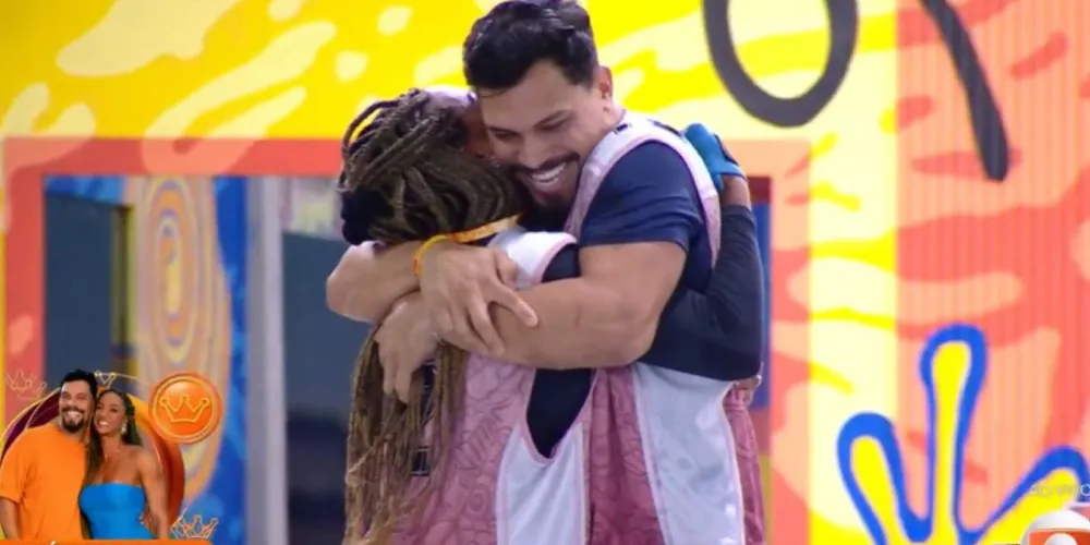 A dupla baiana levou a melhor na prova do líder