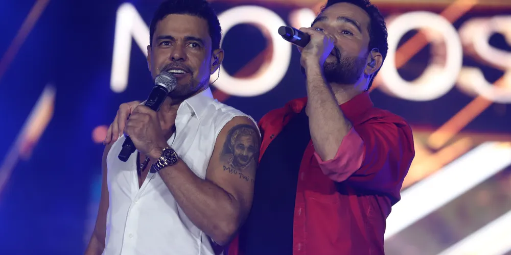 Desde o início do show, os irmãos demonstraram o carinho pelo Paraná