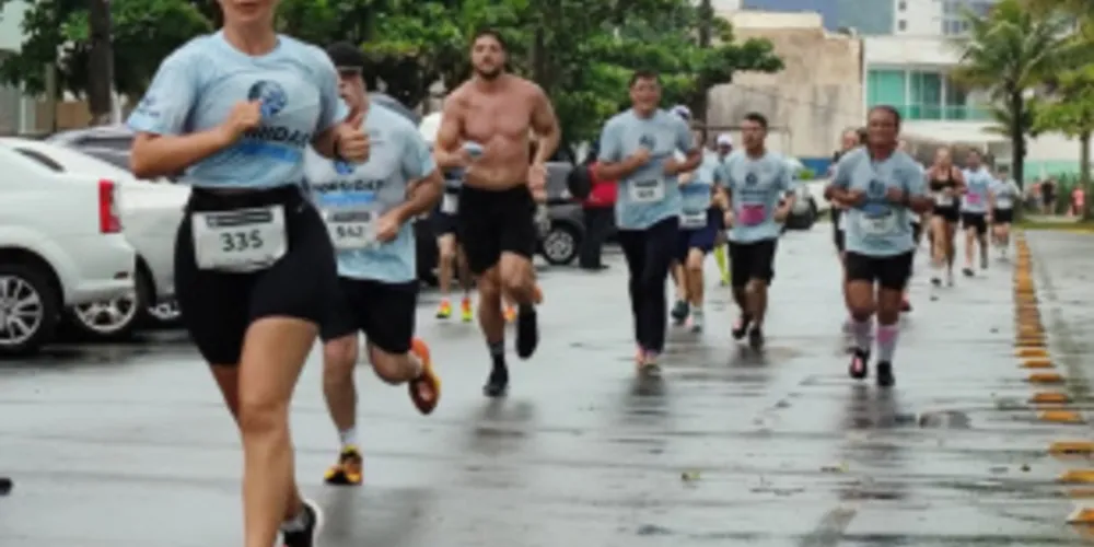 A largada foi na Avenida Atlântica