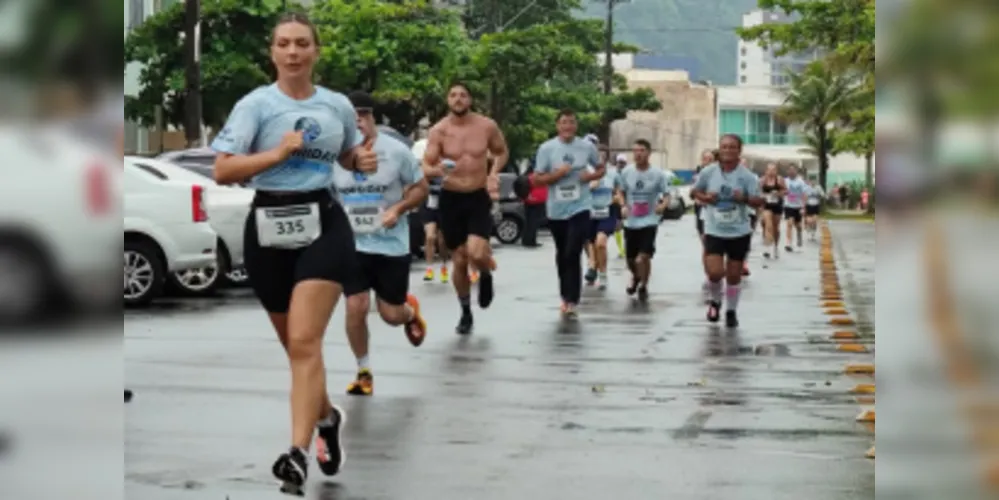 A largada foi na Avenida Atlântica