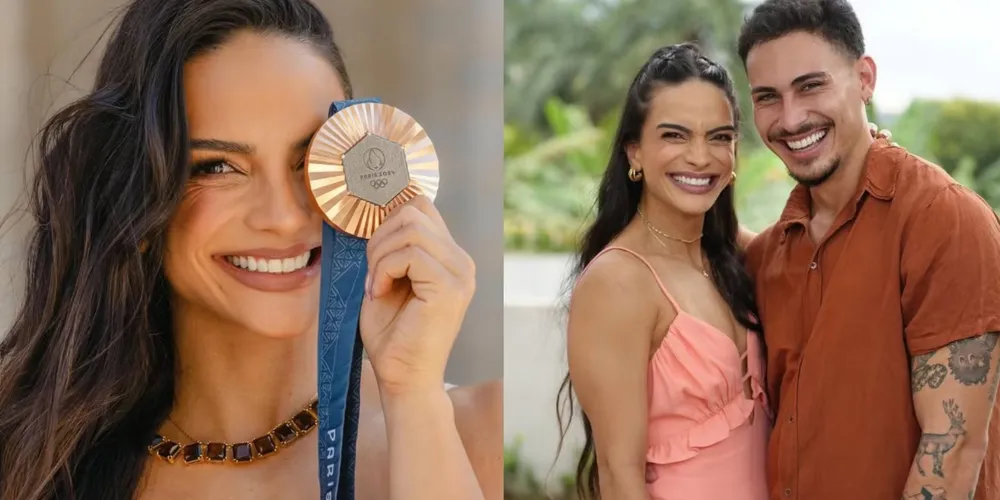 De acordo com a atleta, o namorado chegou a postar nas redes um vídeo com a mulher com quem ela afirma que ele a traiu