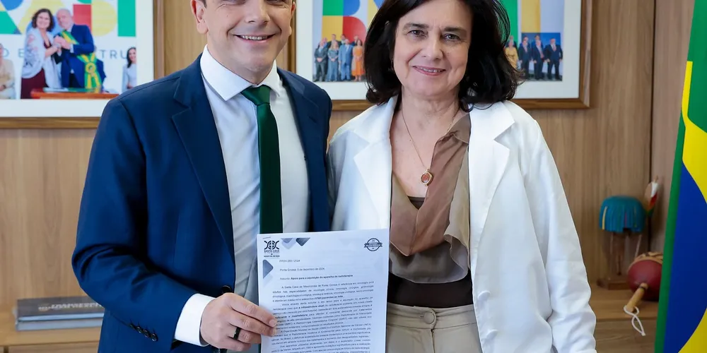 Aliel encontra ministra da Saúde e fala sobre investimentos para o Paraná e Ponta Grossa