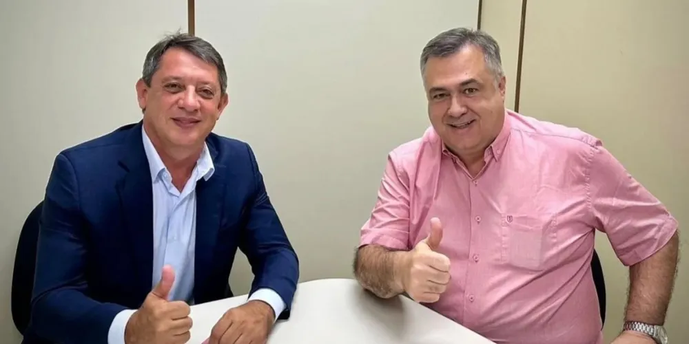 Gerson Nunes e Beto Preto estiveram reunidos nesta quarta-feira (29)