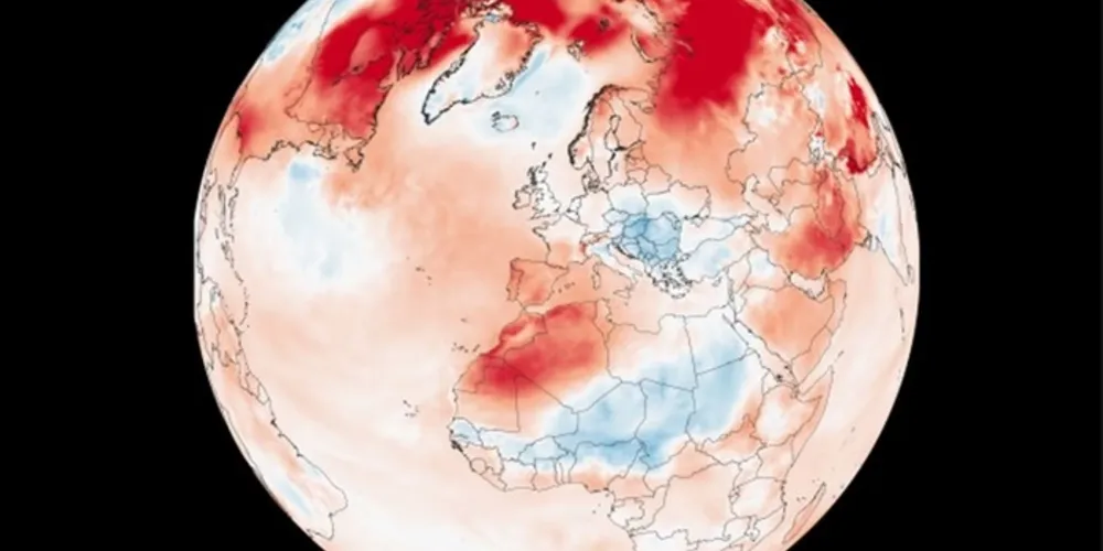 O novembro recorde de 2023 teve temperatura média 1,74°C