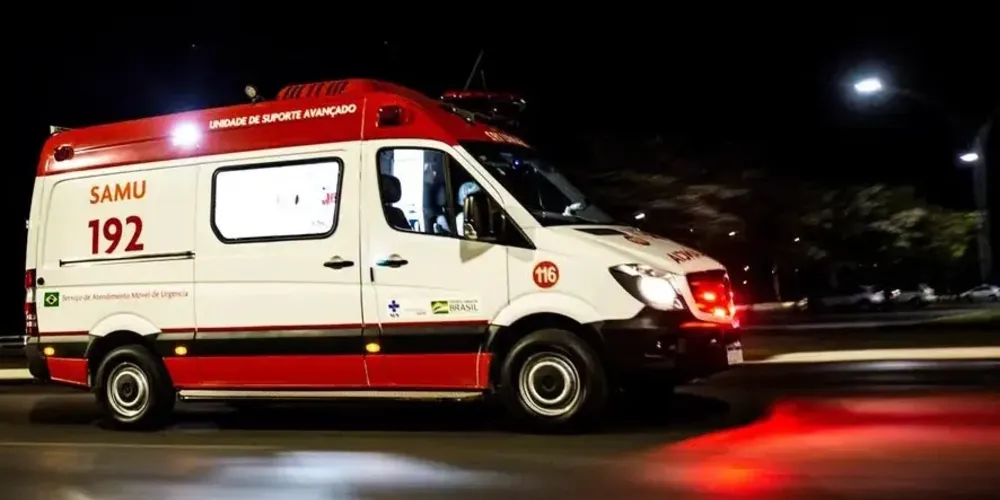 Após ser socorrido, ele foi levado ao pronto atendimento, mas não resistiu