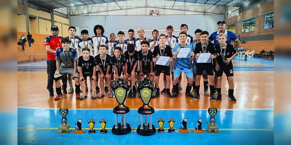 Ponta Grossa foi representada pela Associação Campos Gerais Futsal