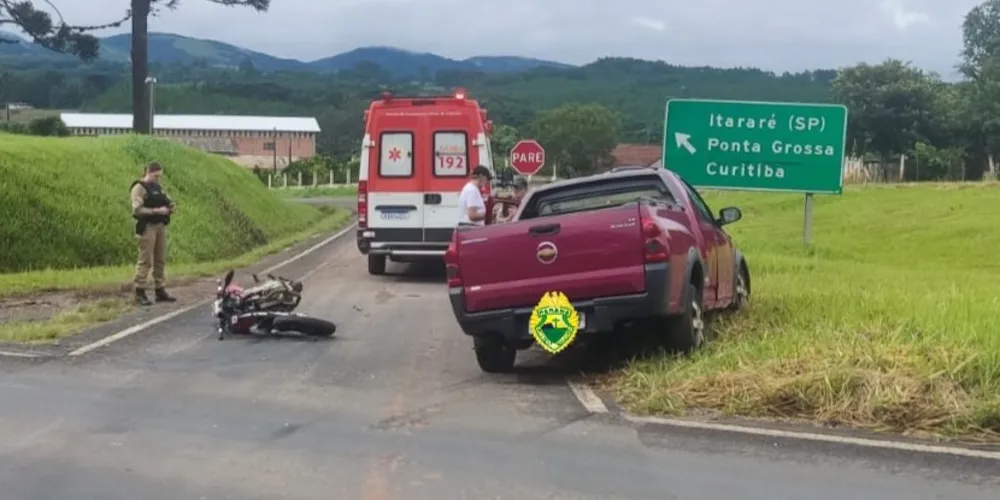 Acidente aconteceu no KM 153 da PR-090