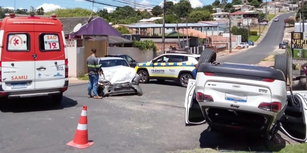 Acidente aconteceu no bairro Contorno