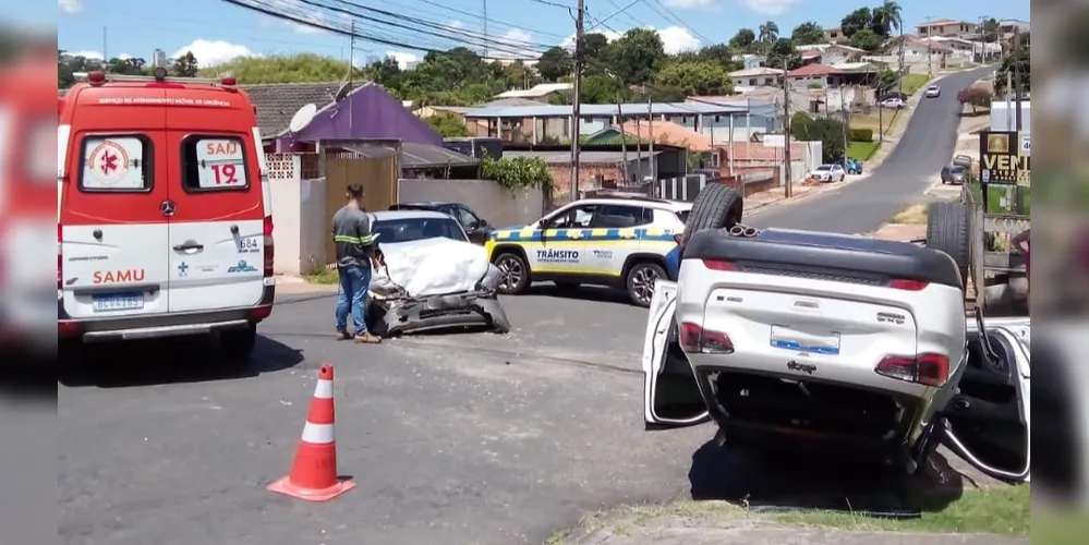 Acidente aconteceu no bairro Contorno