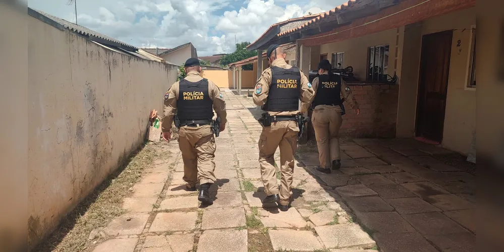 Agentes estiveram na residência localizada na Rua Padre Antônio Patuí