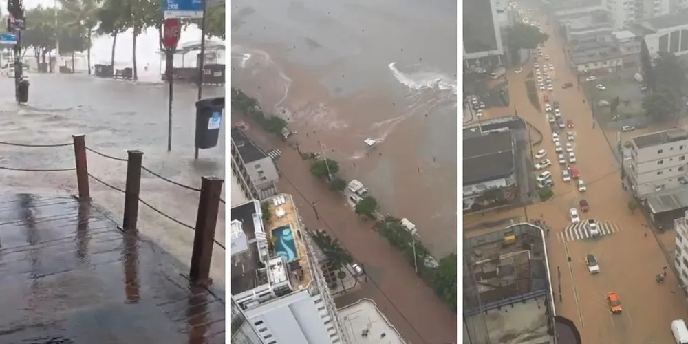 Outras cidades catarinenses também enfrentam problemas por conta da chuva