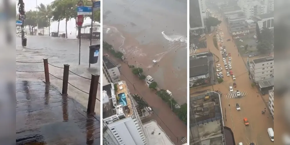 Outras cidades catarinenses também enfrentam problemas por conta da chuva