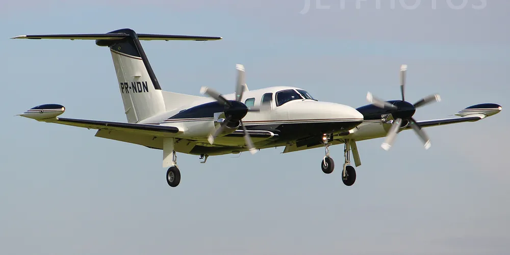 Aeronave envolvida no acidente em Gramado