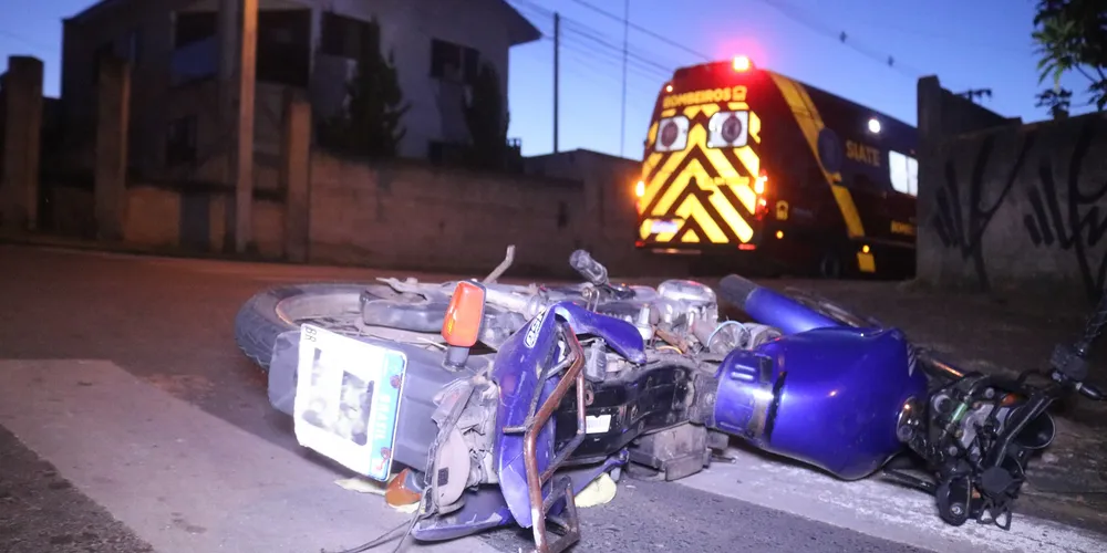 Rapaz conduzia uma Honda CG 150 Titan KS