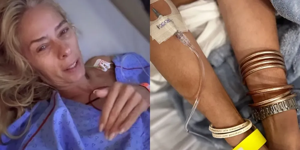 Ela passou mal após uma viagem para a Europa